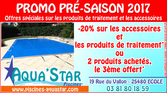 PROMO DE PRÉ-SAISON 2017