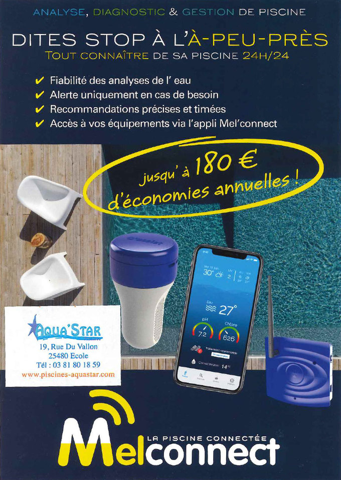 Analyse, diagnostic et gestion de piscine