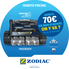 Promo Robots piscine Zodiac