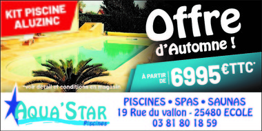Offre d'automne !