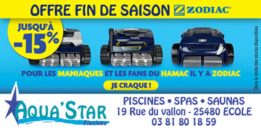 Offre de fin de saison Zodiac