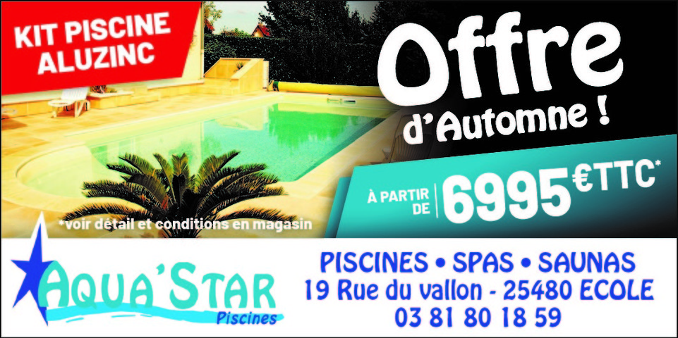 Offre d'automne !